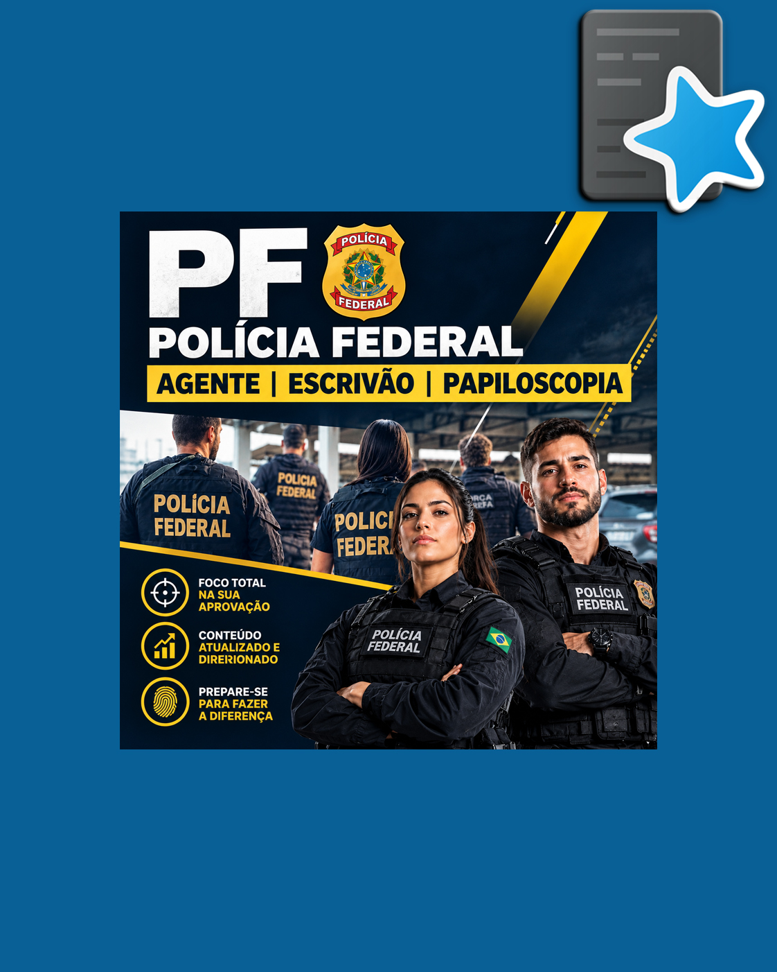 889 flashcards para PF | Polícia Federal — Deck Anki