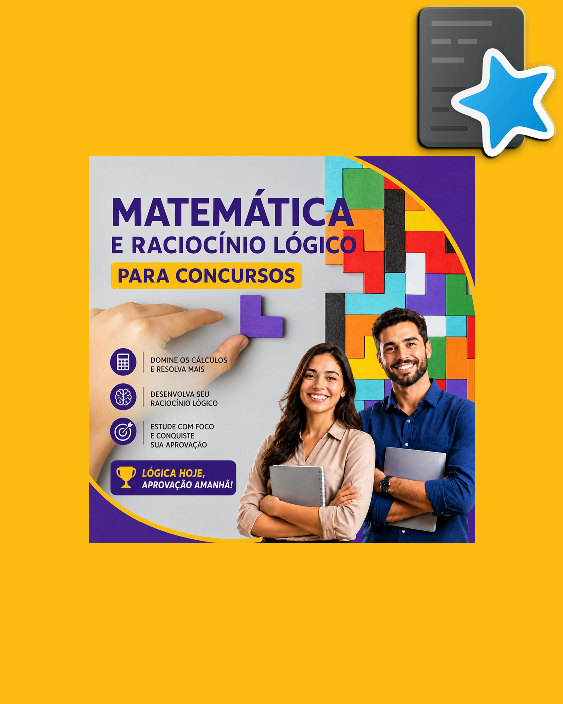 Matemática e Raciocínio Lógico para Concursos: 102 Flashcards para o Anki