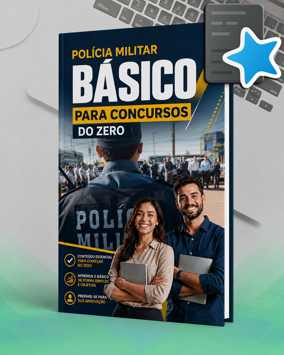 COMBO Aprovação PM: Apostila + 625 Flashcards ANKI