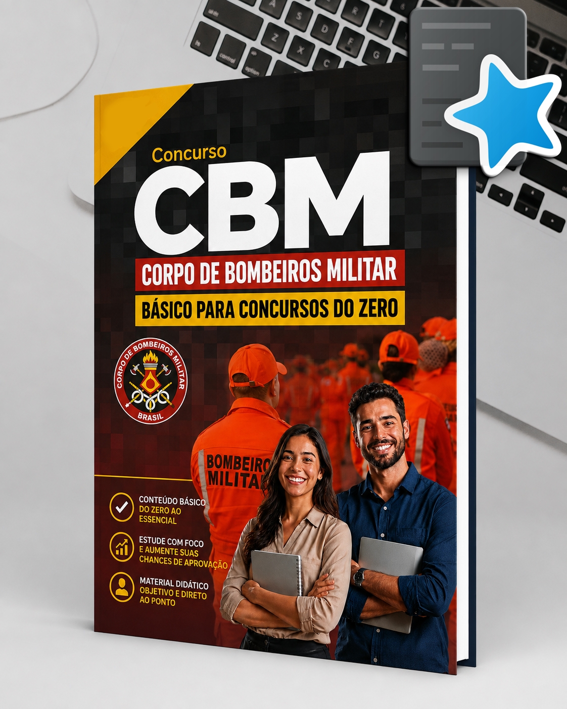 COMBO Aprovação CBM: Apostila + 400 Flashcards ANKI