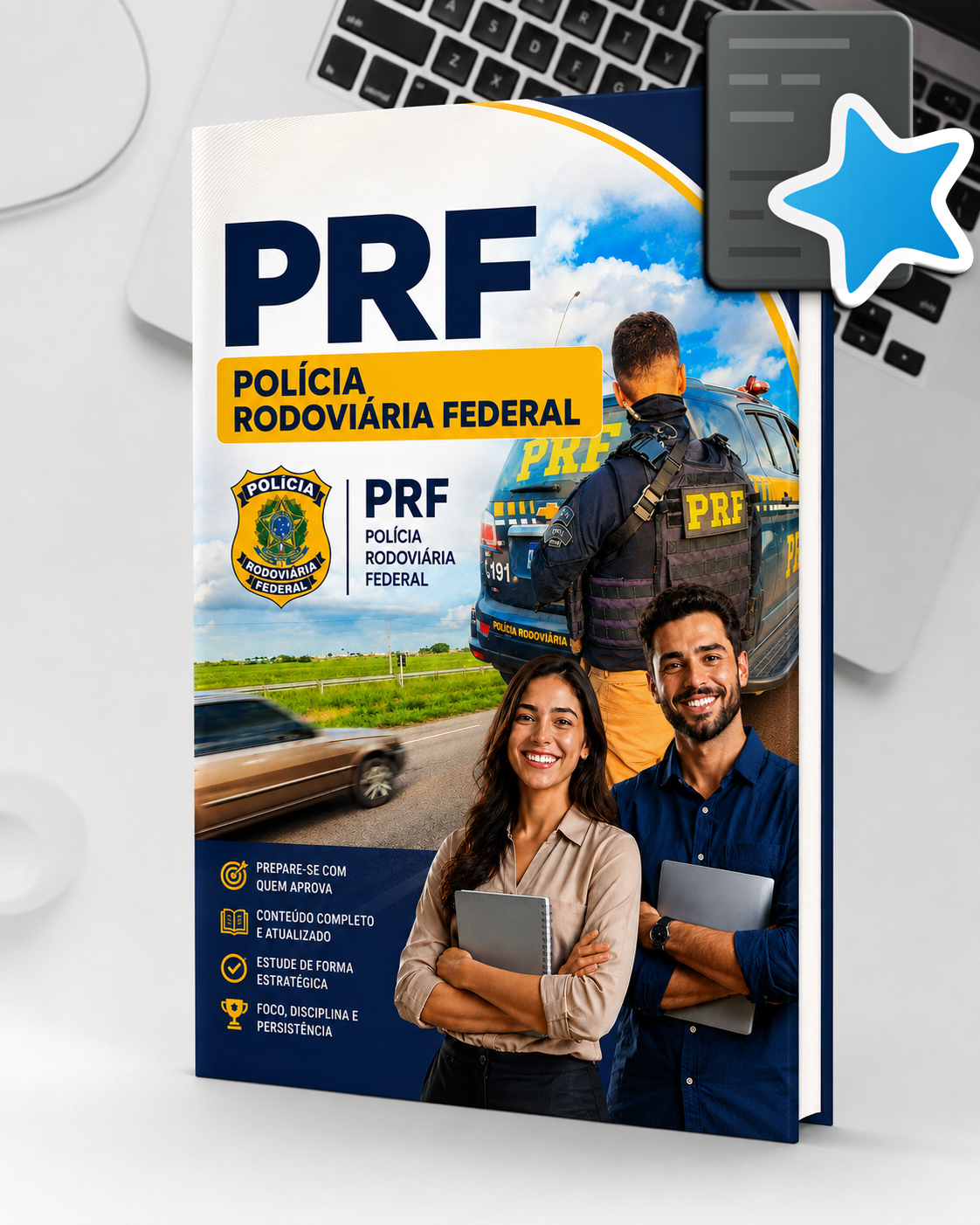 COMBO Aprovação PRF: Apostila + 952 Flashcards